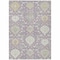 Homeroots 3' X 5' Lavender Gold And Green Damask Washable Indoor Outdoor Area Rug 599430 - alternate 6