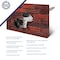 Everflow PEX Ax3/4" Hose Bib, 8" Long Anti-Siphon Sillcock Frost Free Outdoor Faucet w/Vacuum Breaker 1/2" 62081F-NL - alternate 3