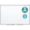 Quartet Dry Erase Board, Steel, 48 in, 96 in, Aluminum Frame, White, Gloss SM538 - alternate 1