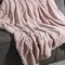 Lavish Home Faux Fur Blanket 60x80-Inch Queen Size Throw Blanket with Plush Faux Fur Front and Mink Back, Pink HT-THROW2-PINK - alternate 3