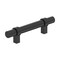 Amerock Central 3 inch (76mm) Center-to-Center Matte Black Cabinet Pull, 10PK 10VMP37160MB - alternate 1