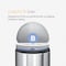 Simplehuman 6 Liter / 1.6 Gal. Mini Semi-round Step Can w/ Inner Bucket & Liner Pocket, Brushed Stainless Steel CW2106 - alternate 6
