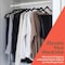 Campior Black Velvet Hangers, 360 Deg Swivel Hook, Non-Slip and Space Saving Hangers, Heavy-Duty, 5PK CMPVVH5BK - alternate 7