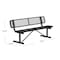 Leisure Craft Leisure Craft 6 FT Outdoor Bench with Back, Portable, Black B6WBP-BLACK - alternate 6