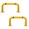 Mytee Products 2Pcs 24inx48in High-Profile Steel Machine Guard Rail Safety Barrier for Warehouse, 2PK MG-4824x2 - alternate 7