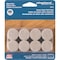 Shepherd Hardware Protective Pad, Felt Cloth, Beige, 1 in Dia, Round 9972 - alternate 2