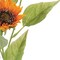 Homeroots Set of Twelve Yellow And Green Fall Sunflower Wreath Sprays, 12PK 633245 - alternate 5