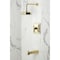 Kingston Brass Single-Handle Pressure Balanced Tub and Shower Faucet, Polished Brass KB5892NDL - alternate 5