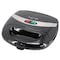 Megachef Electric Compact Aluminum Nonstick Sandwich Maker in Black MC-SLS1003 - alternate 6