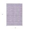 Homeroots 3' X 5' Plum And Purple Striped Washable Indoor Outdoor Area Rug 587950 - alternate 6