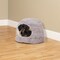 Slumber Pet Cuddler Bed, 16 in L, Polyester Cover, Gray, Machine Wash Cold on Gentle Cycle, Tumble Dry Low ZW9087 11 - alternate 4