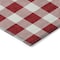 Homeroots 10' X 14' Red And Ivory Plaid Washable Indoor Outdoor Area Rug 595432 - alternate 7