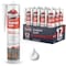 Krakenbond Fire Block Acrylic Caulk for Stone, Concrete, Cement, Heat Resistant, Paintable, 10.1 oz, White, 12PK KR1201FRS-12 - alternate 1