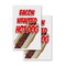 Signmission Bacon Wrapped Hot Dog, A-Frame & 2 Decals Installed, Heavy-Duty Plastic Frame SBHD-D-2436-Bacon Wrapped Hot Dog - alternate 4
