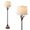 Jonathan Y Benjamin 61 in. Rustic Lodge Faux Antler Resin/Metal LED Floor Lamp, Brown JYL1020A - alternate 1
