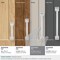 Amerock Mulholland 5-1/16 in 128 mm Center-to-Center Polished Chrome Cabinet Pull BP5352926 - alternate 4