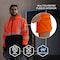 Ergodyne M Orange Type R Class 3 Performance Hi-Vis Zip-Up Hoodie 8318BK - alternate 5