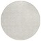 Homeroots 8' Ivory And Beige Round Geometric Washable Indoor Outdoor Area Rug 583362 - alternate 1