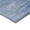 Homeroots 5' X 8' Denim Blue And Sky Blue Abstract Washable Indoor Outdoor Area Rug 587633 - alternate 5