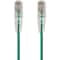 Monoprice Slim Cat6 Utp Network Cable, 3 ft.Green 14808 - alternate 1
