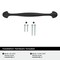 Amerock Fairfield 5-1/16 inch (128mm) Center-to-Center Matte Black Cabinet Pull, 10PK 10VMP37221FB - alternate 3
