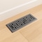 Sierra Grates 2 in. H X 12 in. W Powder Coat Steel, Granite Grey Floor Register MTR212-GRY - alternate 3