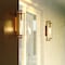 Vaxcel Morgan Park 1-Light Warm Brass Dusk to Dawn Modern Outdoor Wall Sconce Fixture T0792 - alternate 5