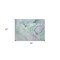 Homeroots 2' X 3' Blue and Gray Abstract Washable Non Skid Indoor Outdoor Area Rug 559352 - alternate 4