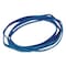 Alliance Rubber Antimicrobial Non-Latex Rubber Bands, Assorted Sizes, Cyan Blue, 250PK 42549 - alternate 2