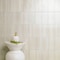 Ackland Marino Cashmere Cream 5 in. X 10 in. Glossy Porcelain Fluted Slat Wall Tile, 26PK AKNPTMARCACR5X10G-CA - alternate 5