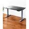 Homeroots 48" Adjustable Black and Gray Standing Desk 397736 - alternate 2