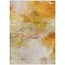 Homeroots 3' X 5' Orange Copper And Terra Cotta Abstract Washable Indoor Outdoor Area Rug 577721 - alternate 5