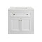 James Martin Vanities Chicago 30 in. Single Vanity, Glossy White, w/ 3 CM Ethereal Noctis Silestone Top 503-V30-GW-3ENC - alternate 1