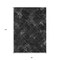 Homeroots 8' X 10' Charcoal Gray And Silver Geometric Washable Indoor Outdoor Area Rug 588295 - alternate 3