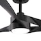 Vaxcel Winnetka, 52 in, Black Ceiling Fan, Black Blades, LED, Remote, DC Motor F0144 - alternate 8