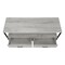 Homeroots 47in Gray Cabinet Enclosed Storage TV Stand 490361 - alternate 6