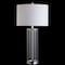 Jonathan Y Collins 29" Glass LED Table Lamp, Clear/Chrome JYL2004A - alternate 8