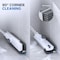 Dsv Standard 3 in 1 Floor Scrub Brush, Adjustable Long Handle 54", 360 Rotating Head, Stiff Bristles, White 70704W - alternate 5