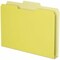Pendaflex Double Stuff File Folders, 1/3-Cut Tabs, Letter Size, Yellow, 50PK 54456 - alternate 1