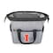 Picnic Time Family Of Brands NCAA Illinois Fighting Illini On The Go Lunch Bag Cooler - Soft Cooler Lunch Box, Heathered Gray 510-00-105-214-0 - alternate 2
