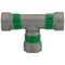 Viega MegaPress tee P1 0.5 P2 0.5 P3 0.5 carbon steel zinc-nickel coating 25300 - alternate 1