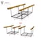 Shuntong Atlas Pro 4 x 8 ft Overhead Garage Storage Rack, 1250lbs Weight Capacity, Hammertone Finish AT-OH48PRO-HM - alternate 3