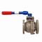 American Valve Ductile Iron Flanged - Raised Face - Full Port Ball Valve 150# 4000D 6'' - alternate 1