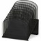 Safco Desktop Separator, Black, Steel, 11 3/4 in W, 10 3/4 in L, 14 in H, 8 Number of Compartments 3258BL - alternate 1