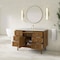 James Martin Vanities Laurent 48" Single Vanity, Honey Oak w/ 3 CM Ethereal Noctis Silestone Top 545-V48-HNO-3ENC - alternate 4