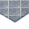 Homeroots 8' X 10' Navy Blue Gray And Ivory Geometric Washable Indoor Outdoor Area Rug 594728 - alternate 6