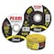 Pearl Abrasive Cut-Off Wheel, 6 in Dia, 0.045 in Thick, 7/8 in Arbor Hole Size CW0632ALM - alternate 1