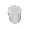 Monarch Specialties Accent Table 25"h, Indoor or Outdoor, Drum, Nightstand, Round, Side Table, White, Contemporary I 4121 - alternate 7