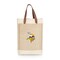 Picnic Time Family Of Brands NFL Minnesota Vikings - Pinot Jute 2 Bottle Insulated Wine Bag 539-02-187-184-2 - alternate 1