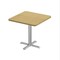 Correll Square Cafe Table, 24 in W, 24 in L, 29 in H, Particleboard Top, Fusion Maple SXT24S-16-98-16 - alternate 1